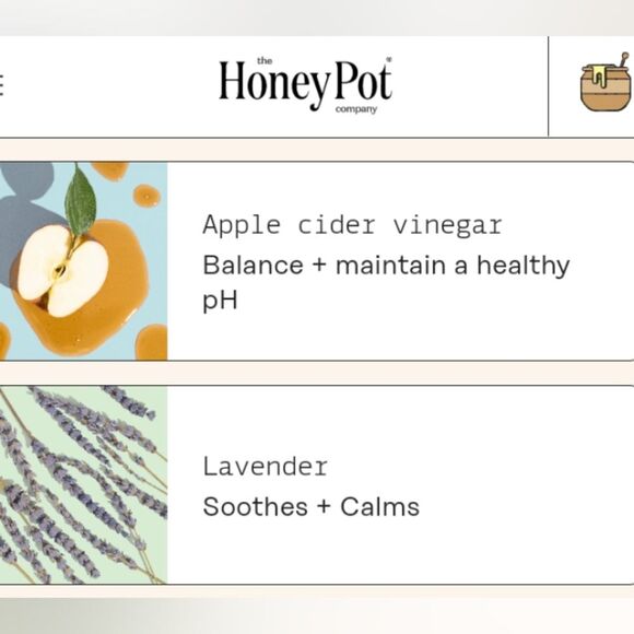 The Honey Pot Calming Lavender Bath Bombs pH Balanced Natural Healthy 9 Count - Picture 8 of 12